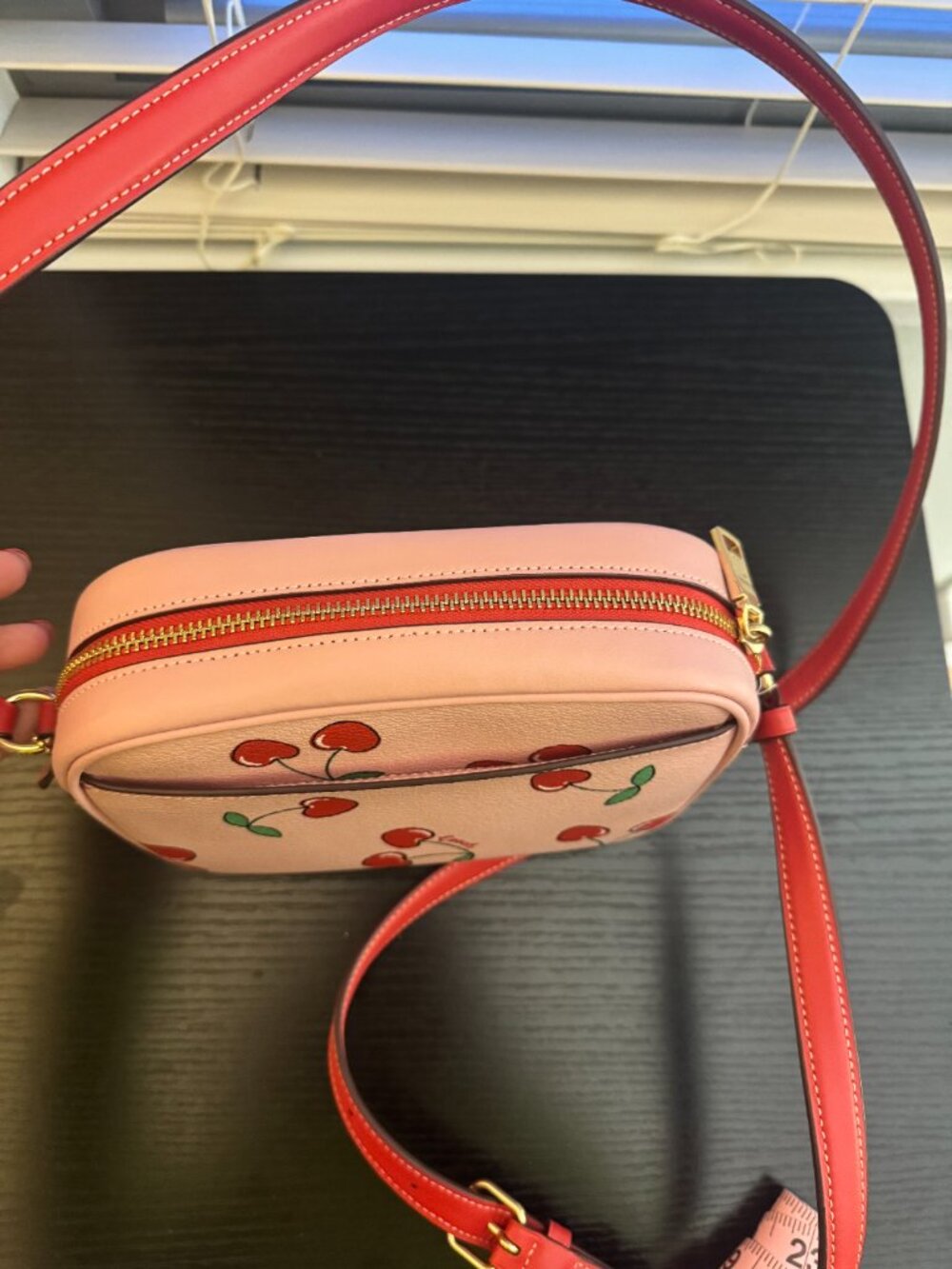 Rare Coach Cherry Print Crossbody Bag 🍒 - Picture 2 of 6